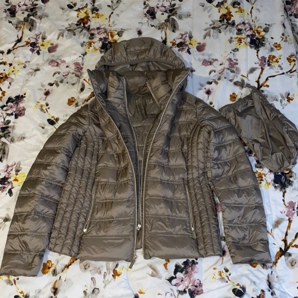 Michael Kors Packable Down Jacket